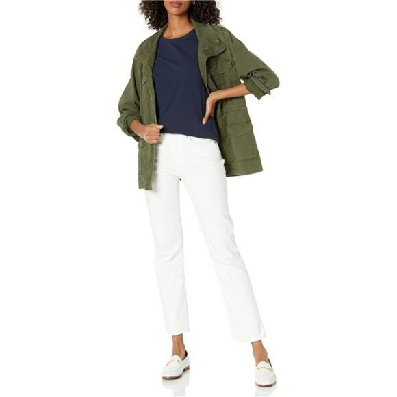 Womens Short Sleeve Crewneck T Shirt Classic Fit Cotton Modal Soft Top - Picture 6 of 7